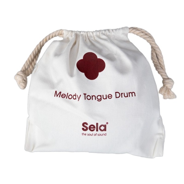 SELA  Melody Tongue Drum 6 F Minor Red